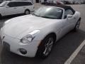 2008 Pure White Pontiac Solstice Roadster  photo #4