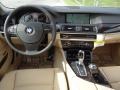 Venetian Beige 2013 BMW 5 Series 528i Sedan Dashboard