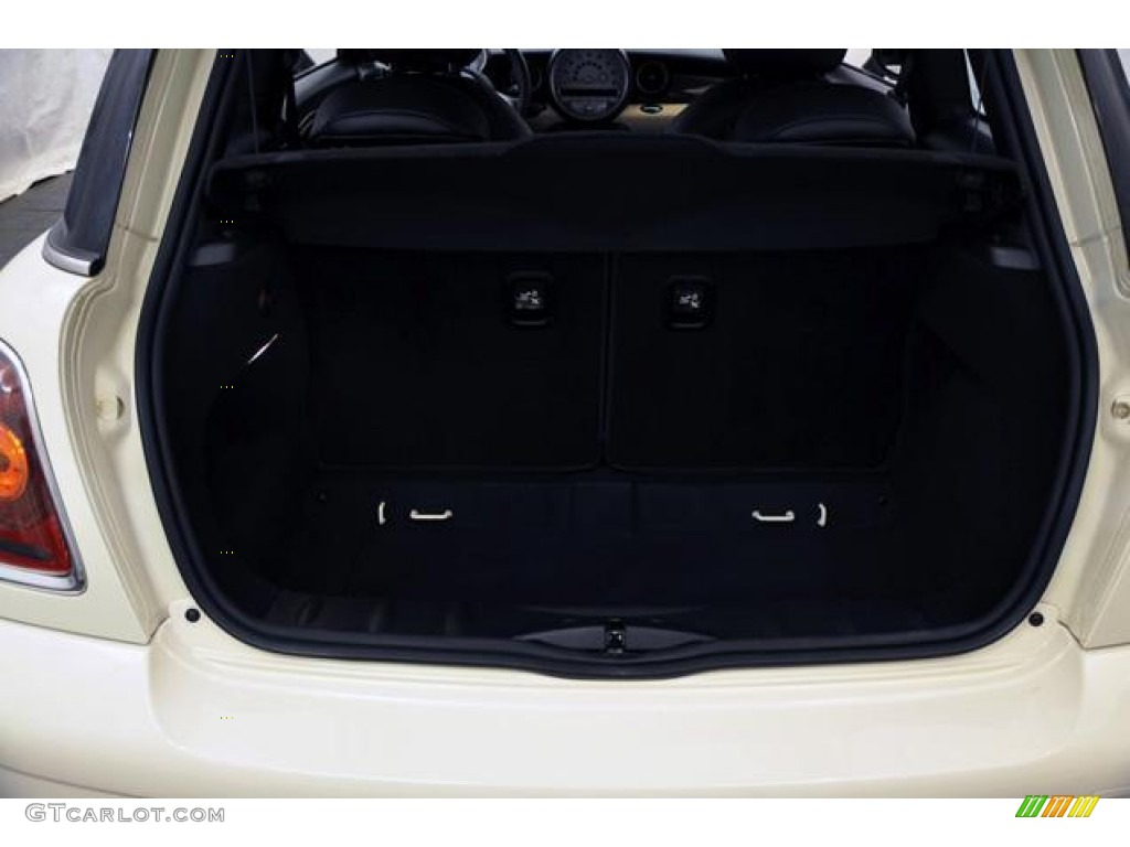 2009 Cooper Hardtop - Pepper White / Punch Carbon Black Leather photo #7