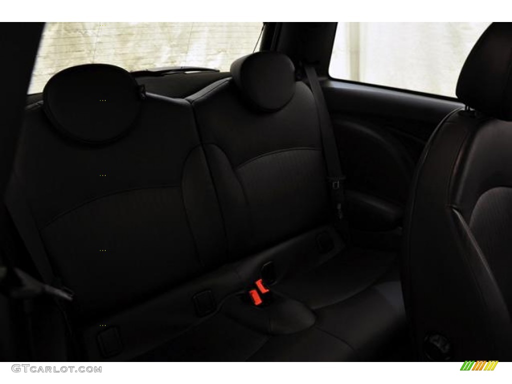 2009 Cooper Hardtop - Pepper White / Punch Carbon Black Leather photo #29
