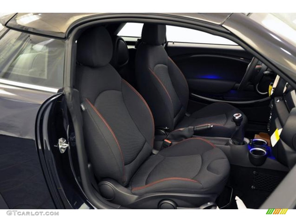 2013 Mini Cooper S Coupe Front Seat Photo #70230445