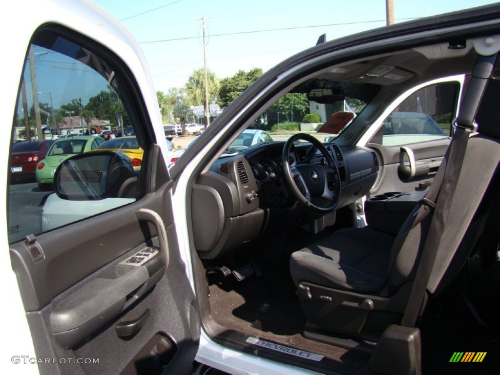 2009 Silverado 1500 LT Extended Cab - Summit White / Ebony photo #9