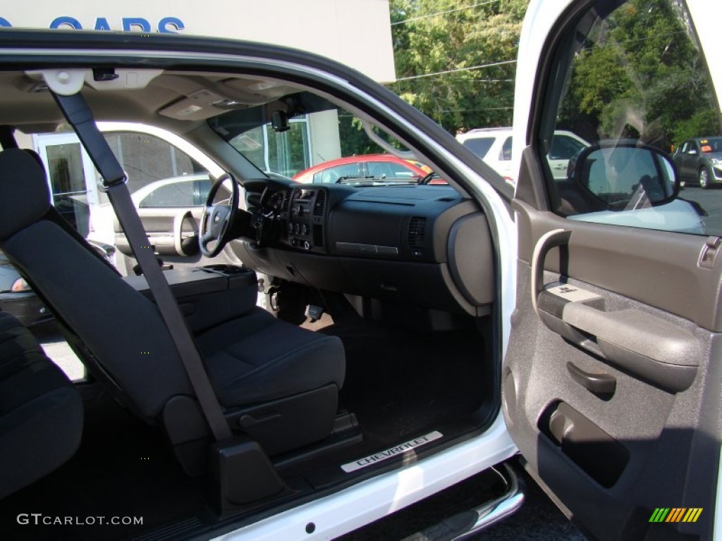 2009 Silverado 1500 LT Extended Cab - Summit White / Ebony photo #11