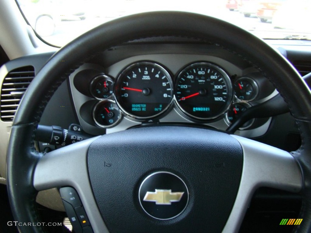 2009 Silverado 1500 LT Extended Cab - Summit White / Ebony photo #17