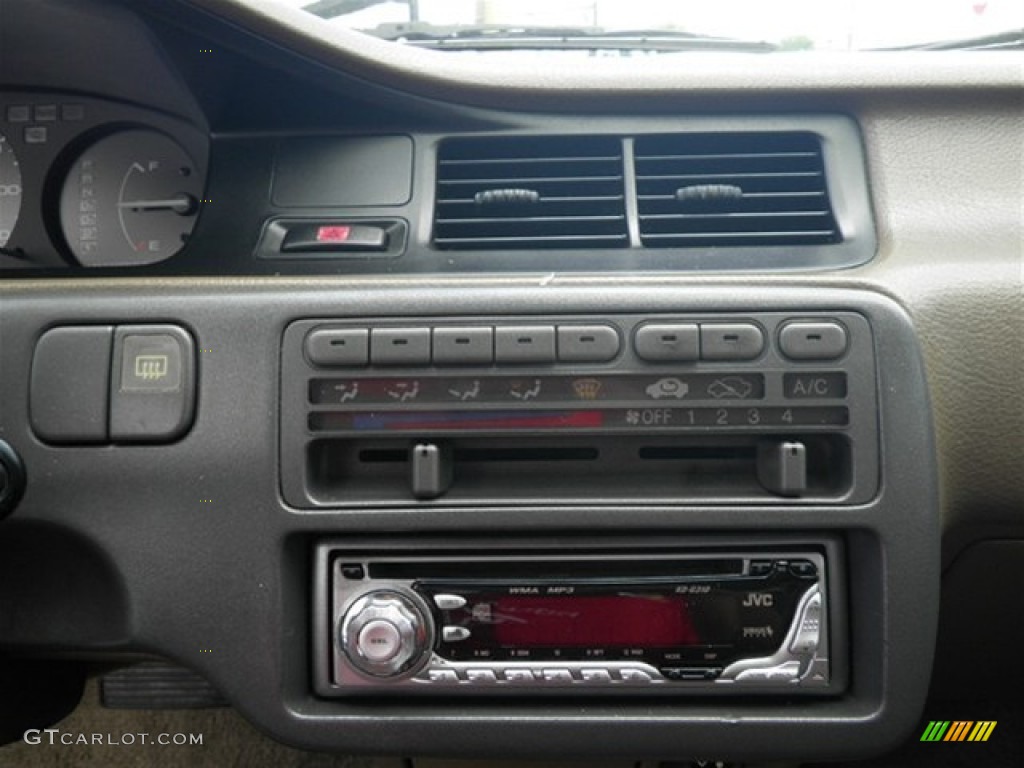 1993 Civic DX Coupe - Frost White / Beige photo #22