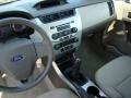 Medium Stone 2008 Ford Focus S Coupe Dashboard