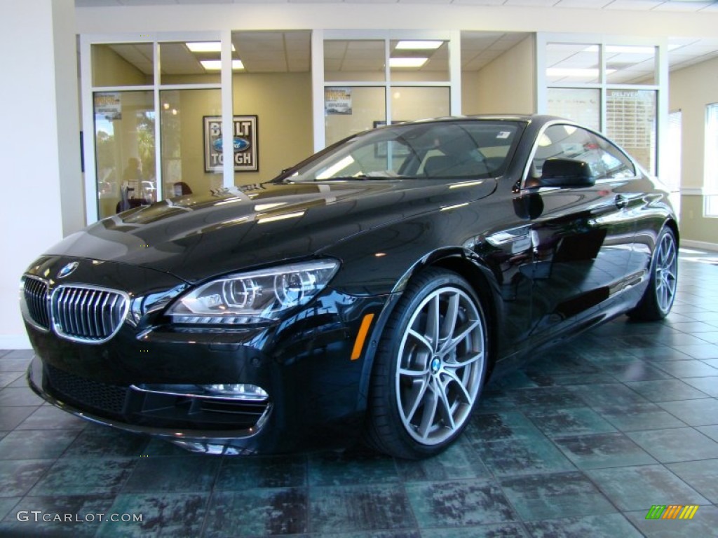 Jet Black 2012 BMW 6 Series 650i Coupe Exterior Photo #70231591