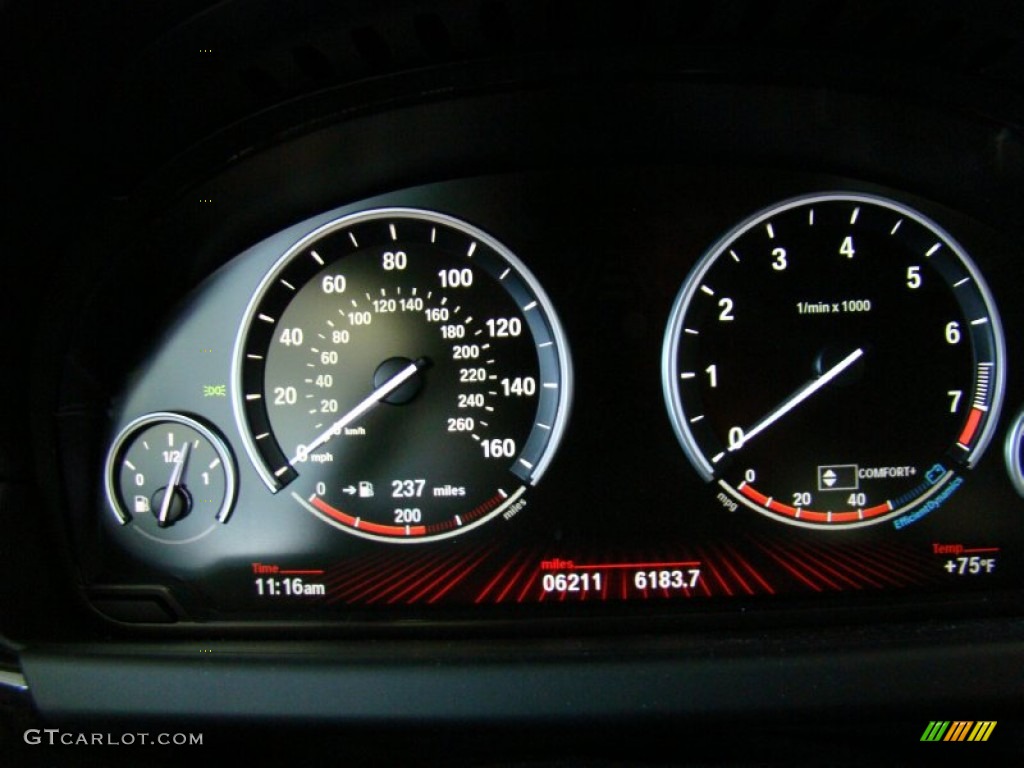 2012 BMW 6 Series 650i Coupe Gauges Photo #70231732