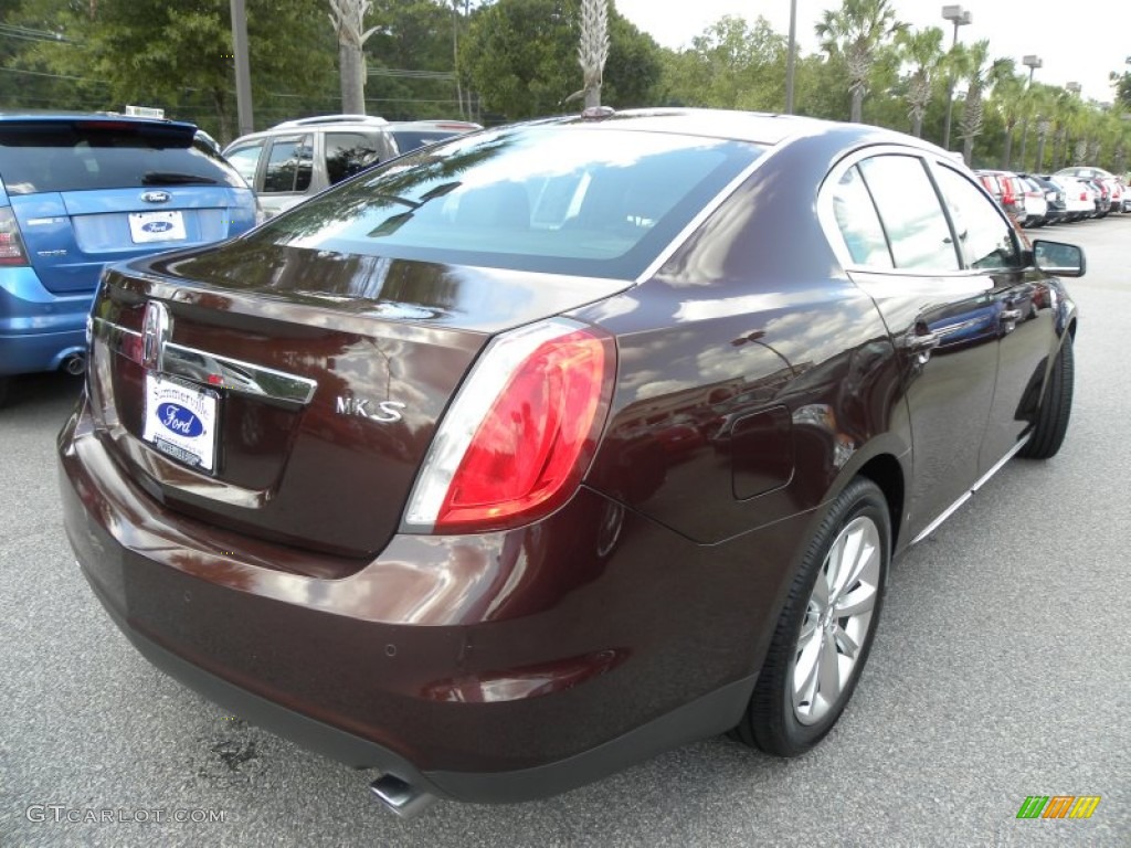 2009 MKS Sedan - Cinnamon Metallic / Charcoal Black photo #14