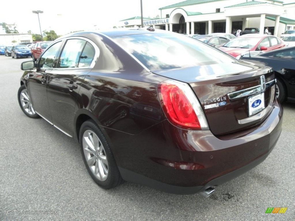 2009 MKS Sedan - Cinnamon Metallic / Charcoal Black photo #16