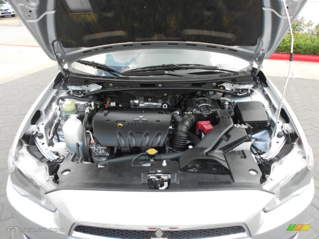 2011 Mitsubishi Lancer GTS 2.4 Liter DOHC 16-Valve MIVEC 4 Cylinder Engine Photo #70232839