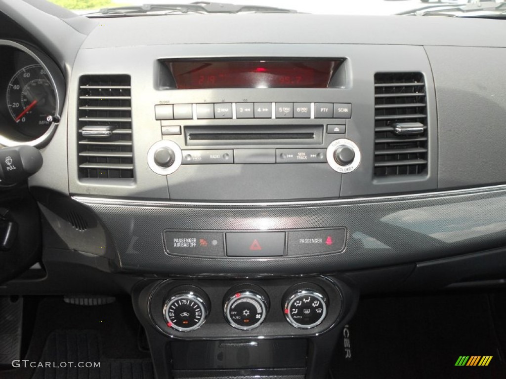 2011 Mitsubishi Lancer GTS Audio System Photo #70232950