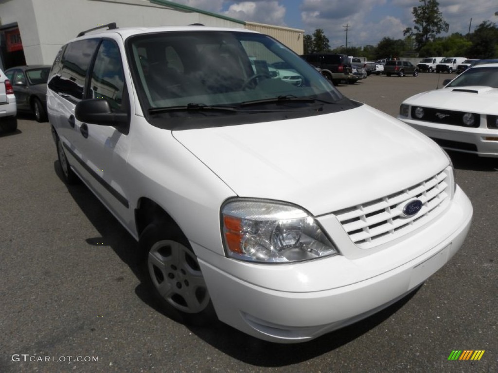 2007 Freestar SE - Vibrant White / Flint Gray photo #1