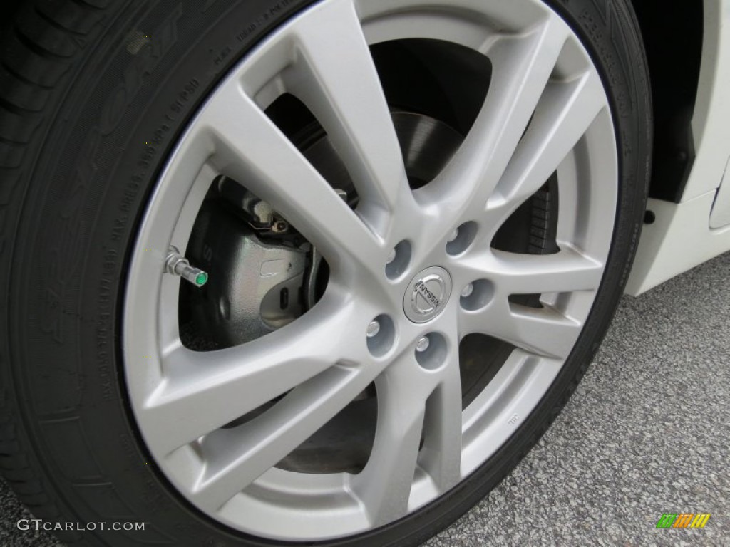 2013 Altima 3.5 SV - Pearl White / Beige photo #8