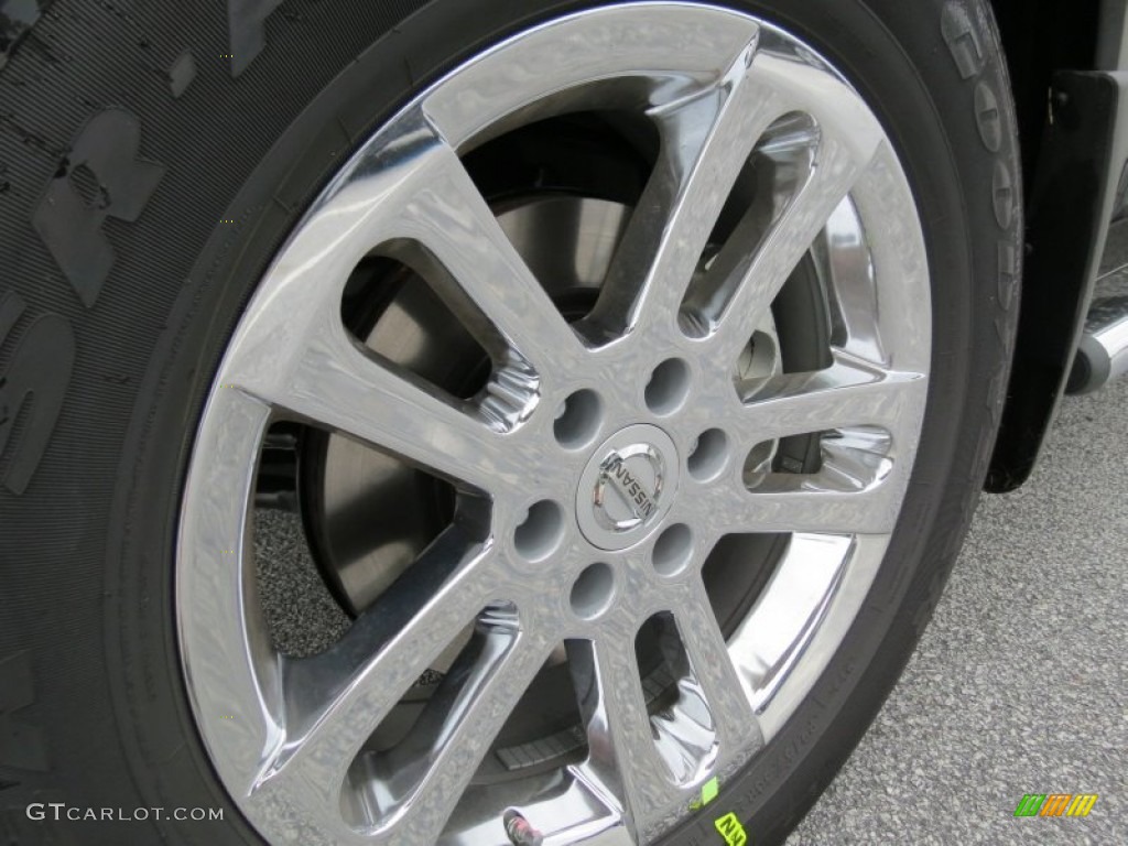 2012 Nissan Titan SL Heavy Metal Chrome Edition Crew Cab Wheel Photos
