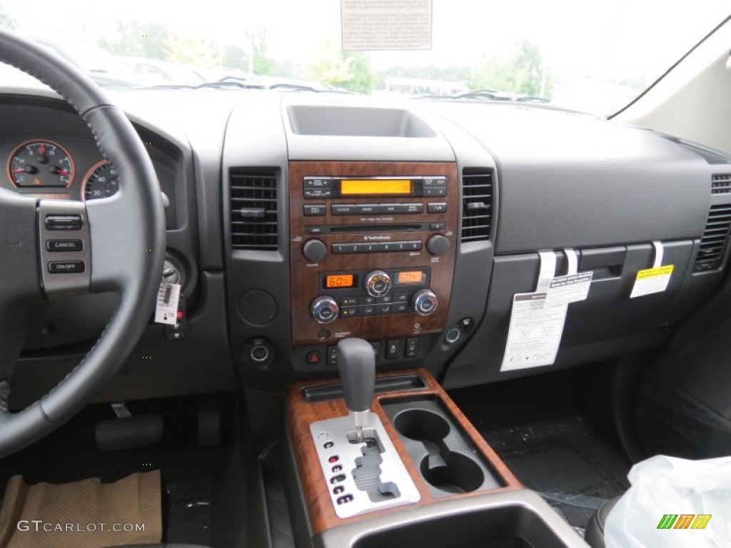 2012 Nissan Titan SL Heavy Metal Chrome Edition Crew Cab Dashboard Photos