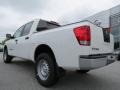 2012 Blizzard White Nissan Titan S Crew Cab 4x4  photo #3