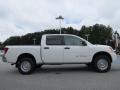 2012 Blizzard White Nissan Titan S Crew Cab 4x4  photo #6