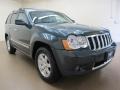 2008 Steel Blue Metallic Jeep Grand Cherokee Overland 4x4  photo #1