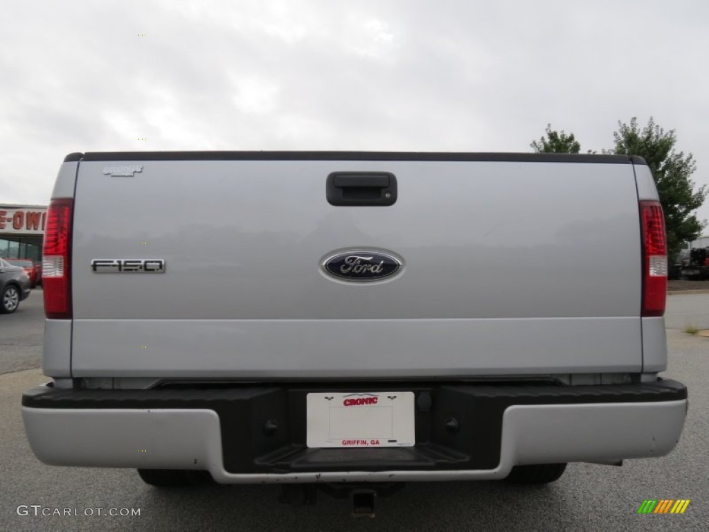 2006 F150 STX SuperCab - Silver Metallic / Medium/Dark Flint photo #6