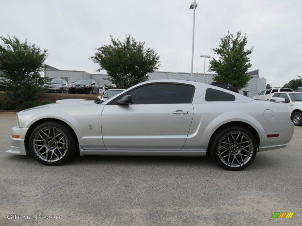 2009 Mustang GT Premium Coupe - Brilliant Silver Metallic / Dark Charcoal photo #4