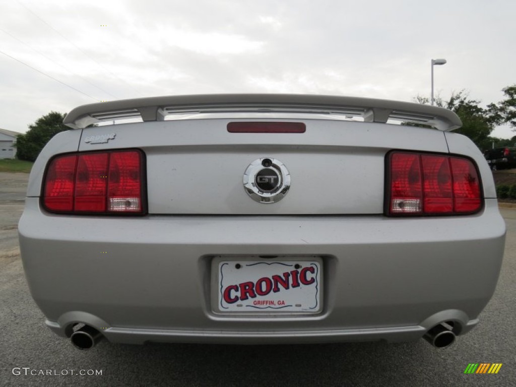 2009 Mustang GT Premium Coupe - Brilliant Silver Metallic / Dark Charcoal photo #6
