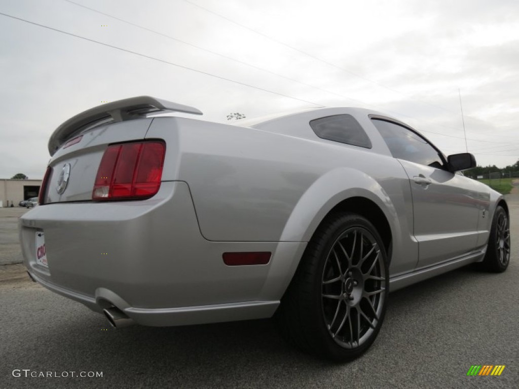 2009 Mustang GT Premium Coupe - Brilliant Silver Metallic / Dark Charcoal photo #7