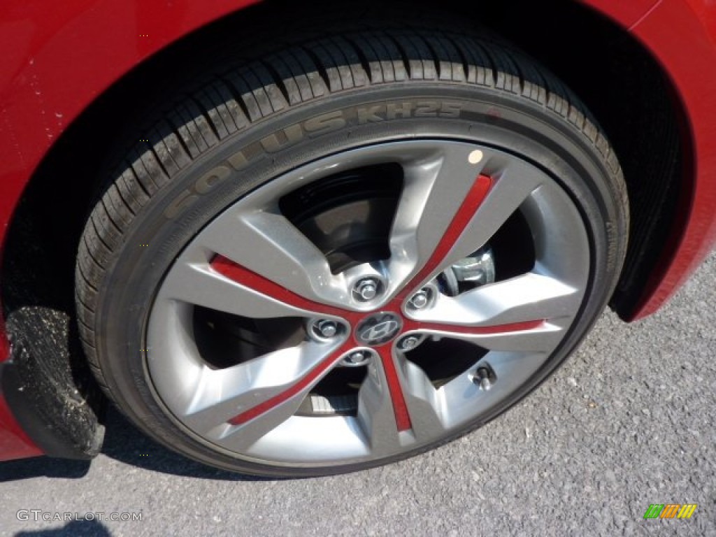 2013 Hyundai Veloster Standard Veloster Model Wheel Photo #70236982
