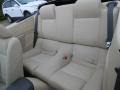 2008 Ford Mustang Medium Parchment Interior Rear Seat Photo