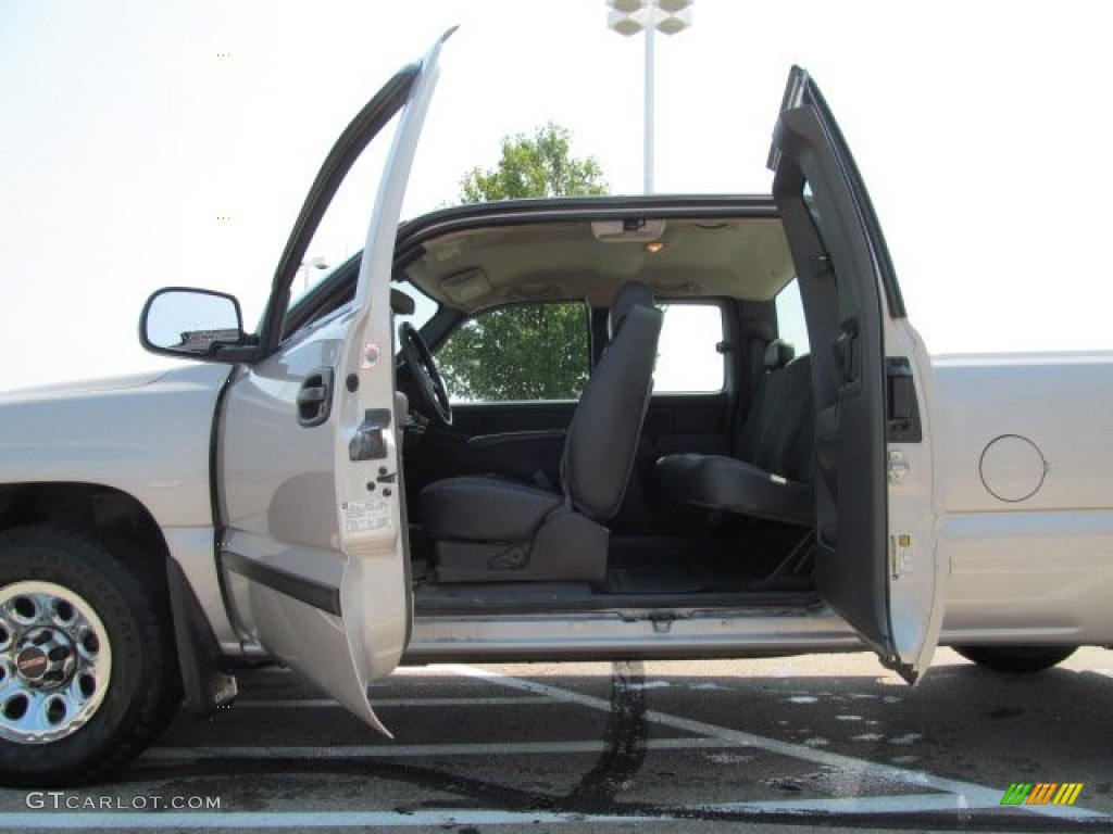 2005 Sierra 1500 Extended Cab 4x4 - Silver Birch Metallic / Dark Pewter photo #11