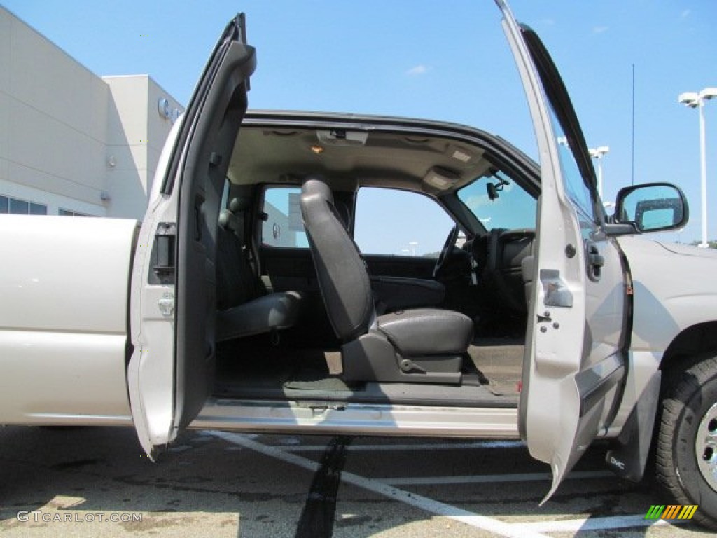 2005 Sierra 1500 Extended Cab 4x4 - Silver Birch Metallic / Dark Pewter photo #12