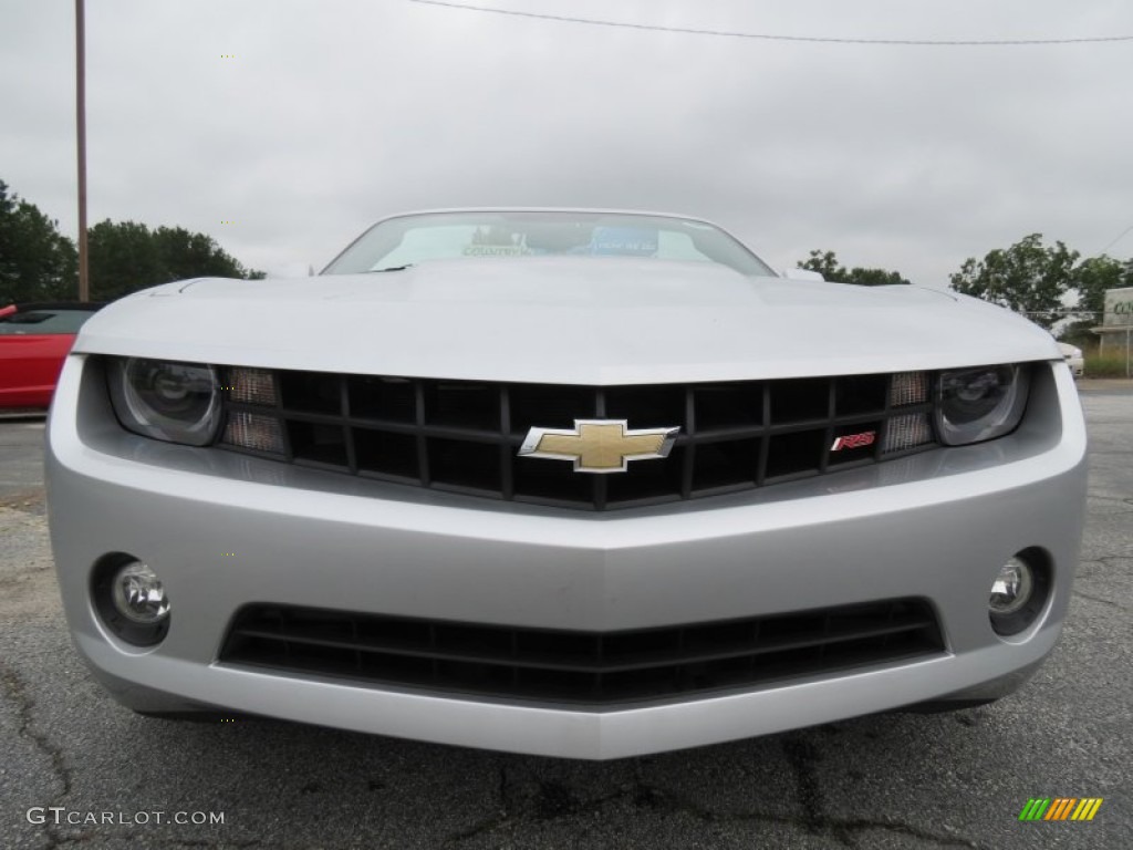 Silver Ice Metallic 2012 Chevrolet Camaro LT/RS Convertible Exterior Photo #70237870