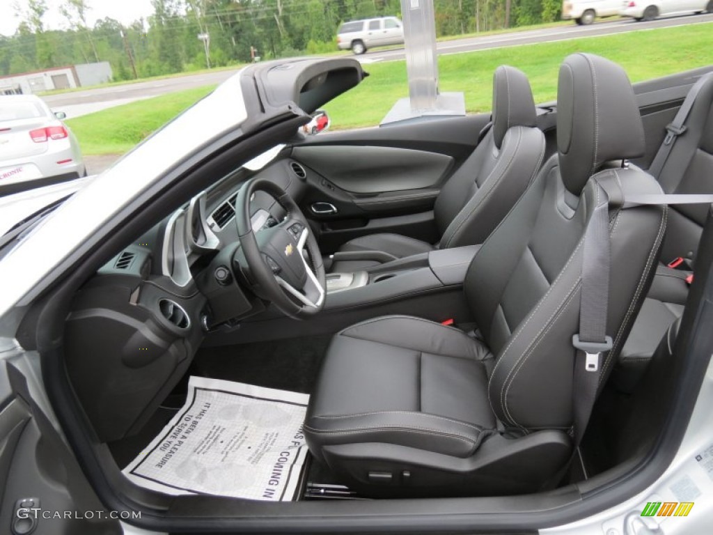 2012 Camaro LT/RS Convertible - Silver Ice Metallic / Black photo #11