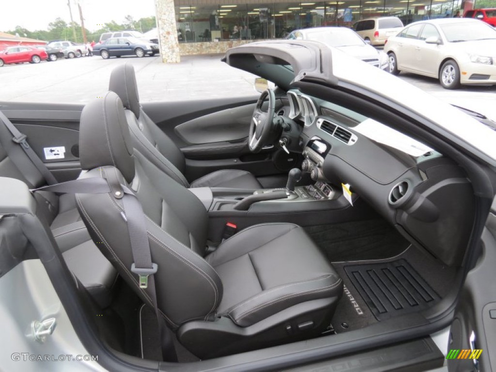 2012 Camaro LT/RS Convertible - Silver Ice Metallic / Black photo #12