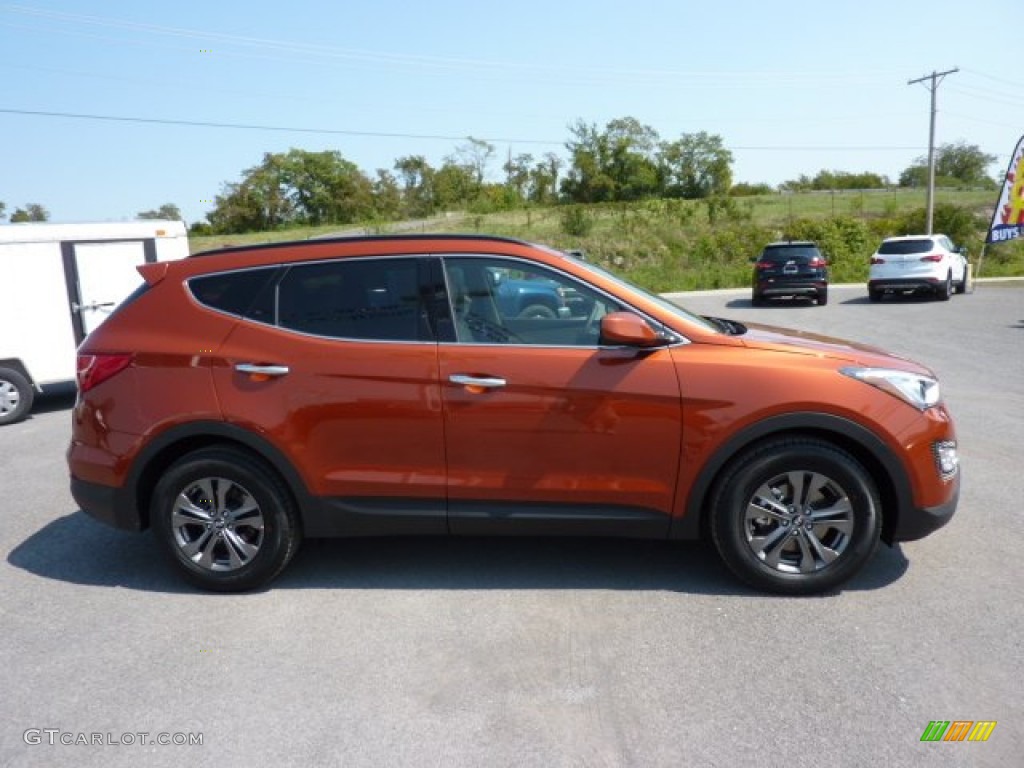 Canyon Copper 2013 Hyundai Santa Fe Sport AWD Exterior Photo #70238074