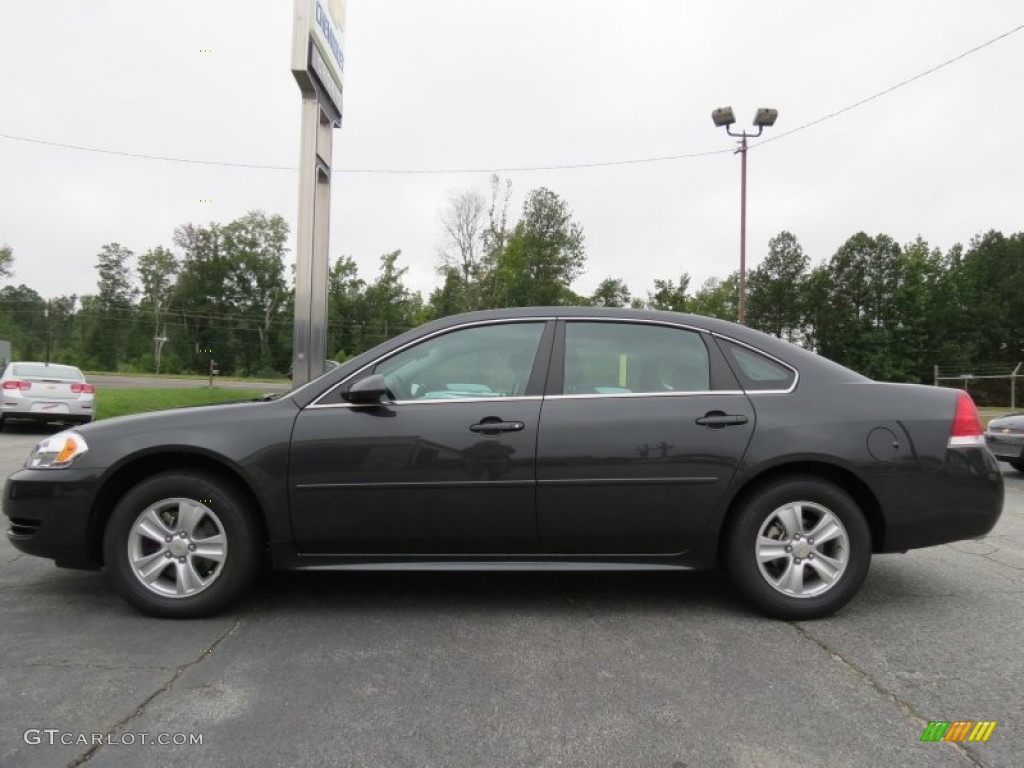 2012 Impala LS - Ashen Gray Metallic / Ebony photo #4