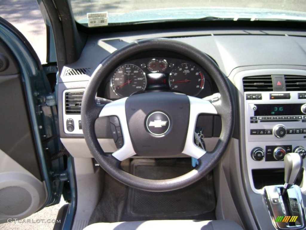 2008 Chevrolet Equinox LS AWD Light Gray Steering Wheel Photo #70238873