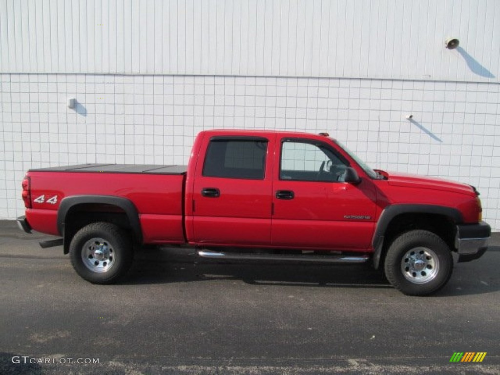 Victory Red 2006 Chevrolet Silverado 2500HD Crew Cab 4x4 Exterior Photo #70239643