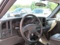Dark Charcoal 2006 Chevrolet Silverado 2500HD Crew Cab 4x4 Steering Wheel