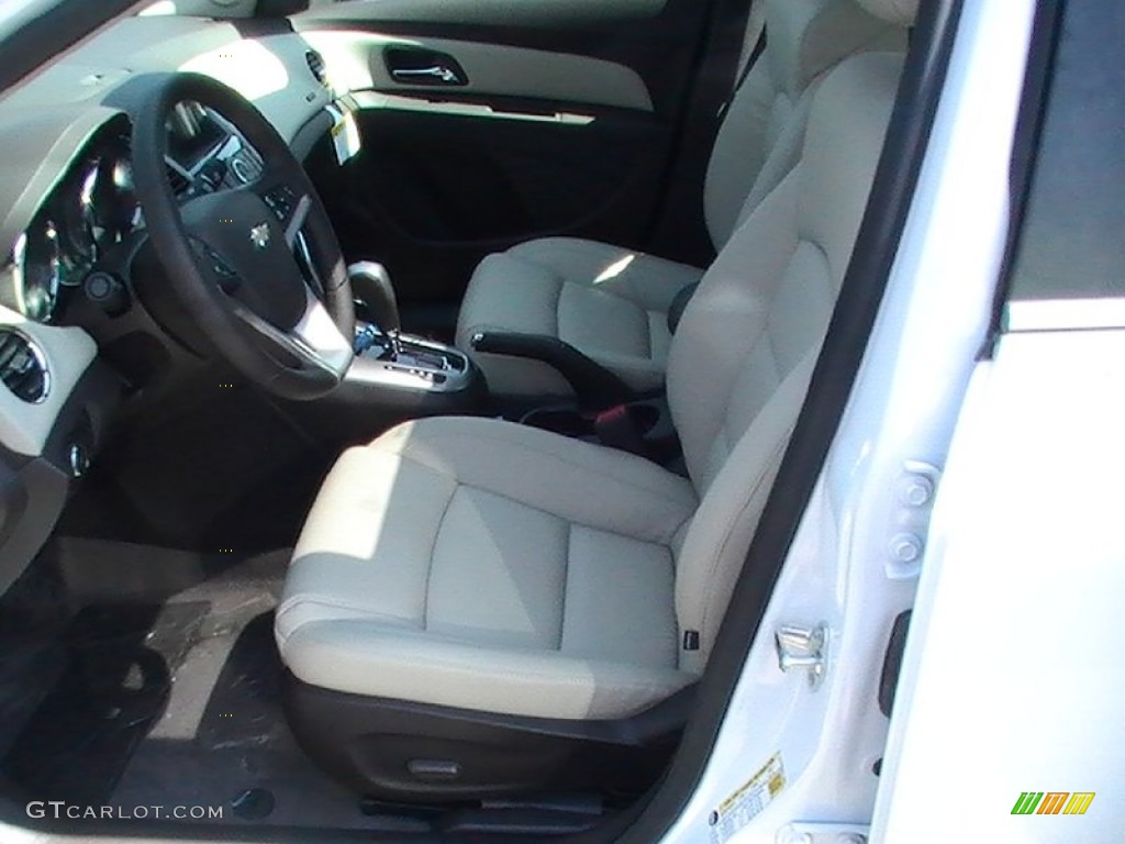 2013 Cruze LTZ/RS - Summit White / Medium Titanium photo #2