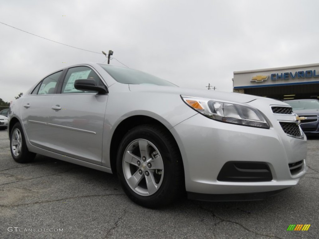 2013 Malibu LS - Silver Ice Metallic / Jet Black/Titanium photo #1