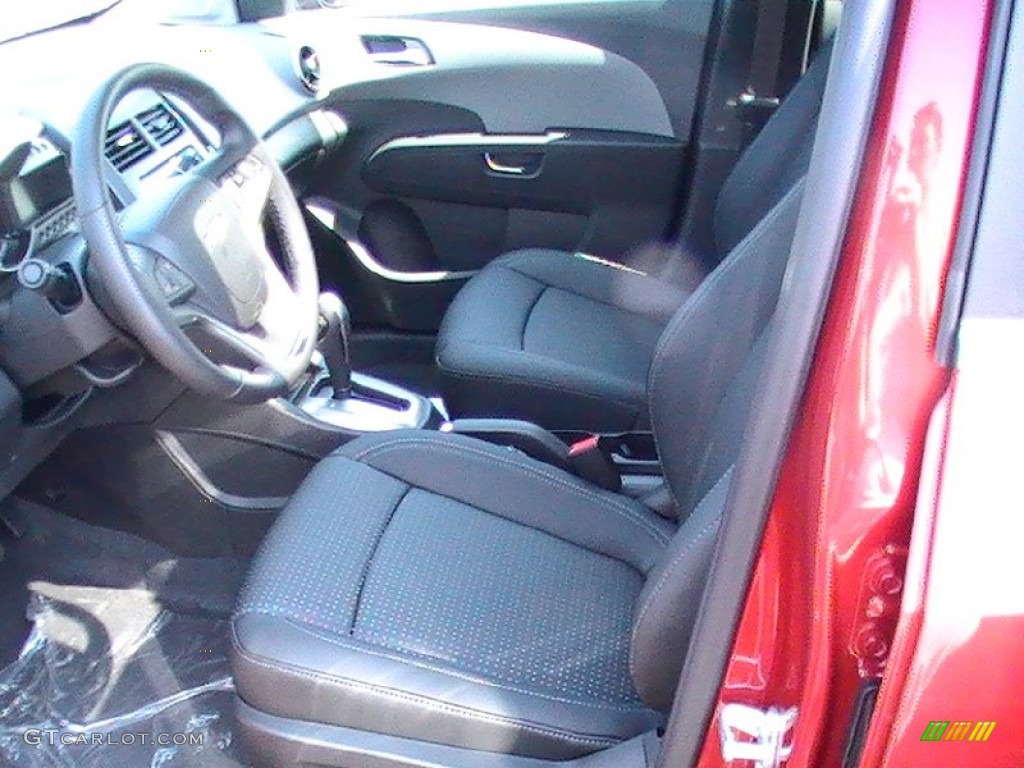 2013 Chevrolet Sonic LTZ Hatch Front Seat Photo #70240216