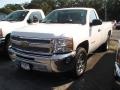 2013 Summit White Chevrolet Silverado 1500 LS Regular Cab  photo #1