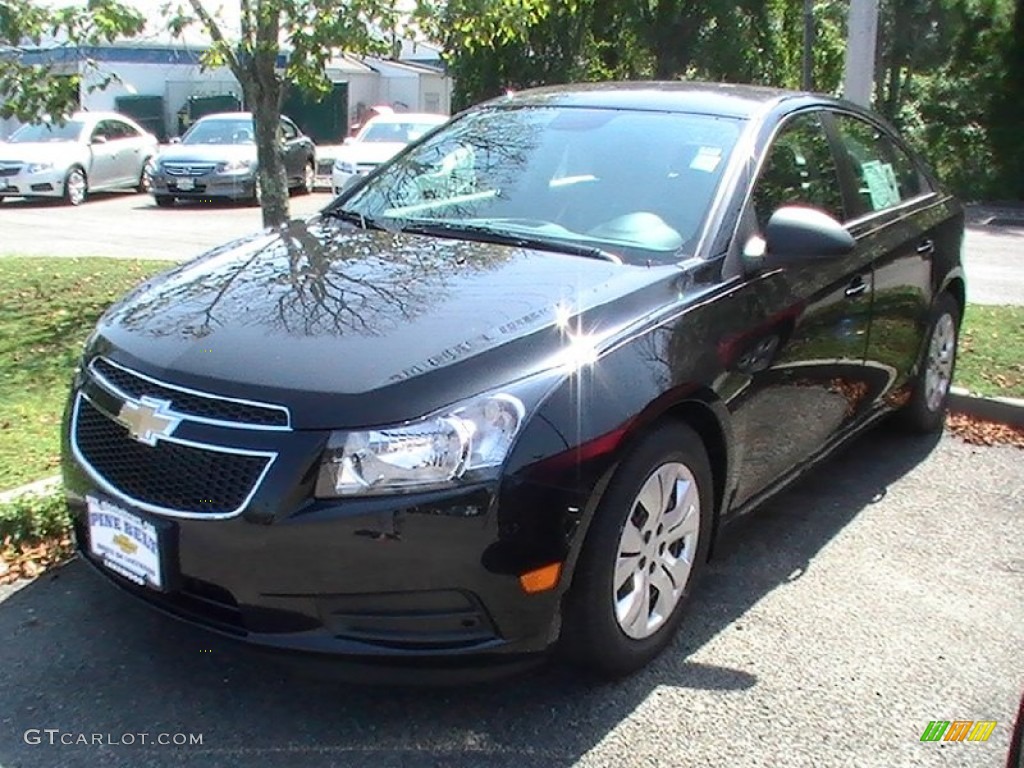 2013 Black Granite Metallic Chevrolet Cruze LS 70195231 Car Color Galleries