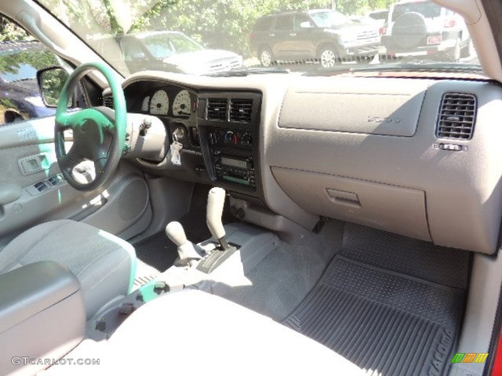 2003 Tacoma V6 TRD Double Cab 4x4 - Radiant Red / Oak photo #22