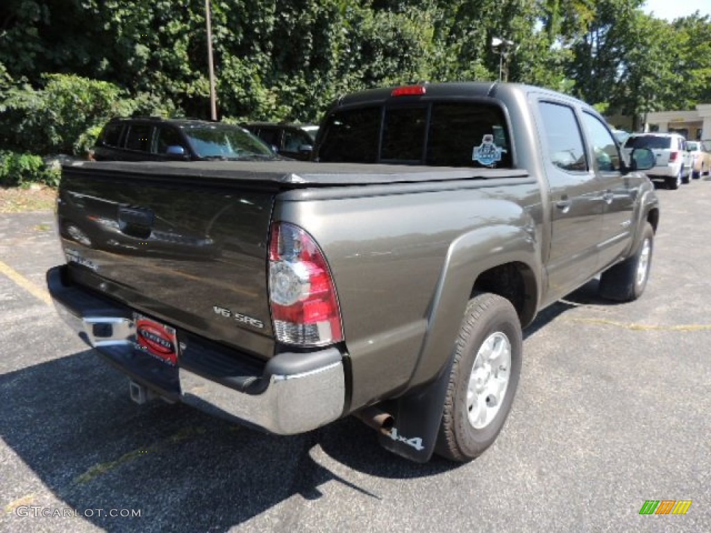 2009 Tacoma V6 SR5 Double Cab 4x4 - Pyrite Brown Mica / Sand Beige photo #6