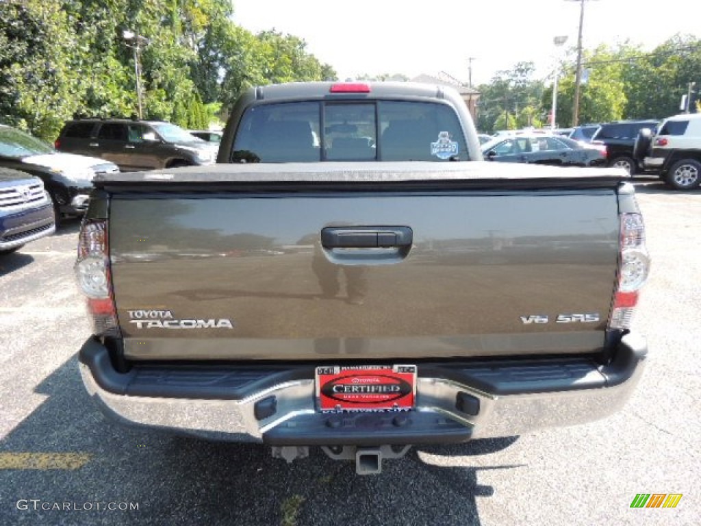 2009 Tacoma V6 SR5 Double Cab 4x4 - Pyrite Brown Mica / Sand Beige photo #7