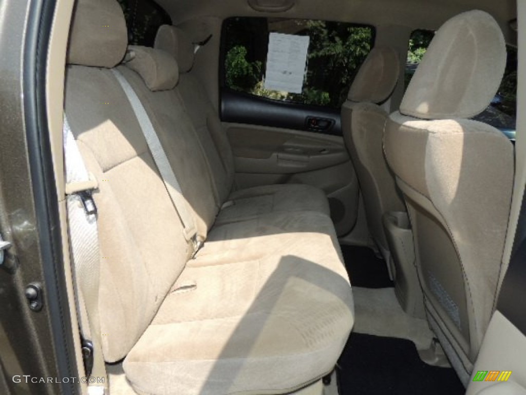 2009 Tacoma V6 SR5 Double Cab 4x4 - Pyrite Brown Mica / Sand Beige photo #19