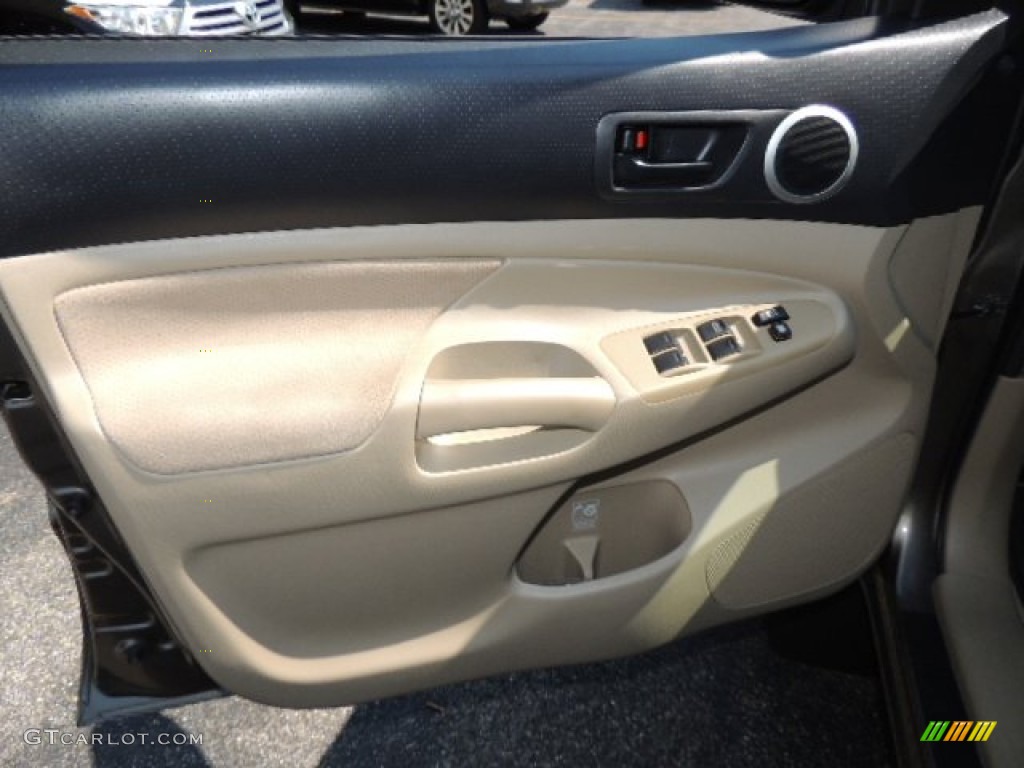 2009 Tacoma V6 SR5 Double Cab 4x4 - Pyrite Brown Mica / Sand Beige photo #24