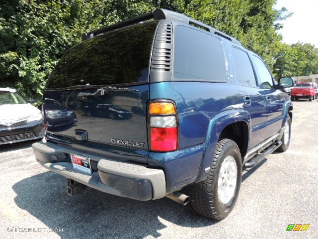 2005 Tahoe Z71 4x4 - Bermuda Blue Metallic / Tan/Neutral photo #6